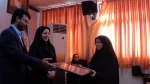 برگزاری مراسم تودیع و معارفه حراست جدید مرکز ( جناب آقای صالح دهقانی)