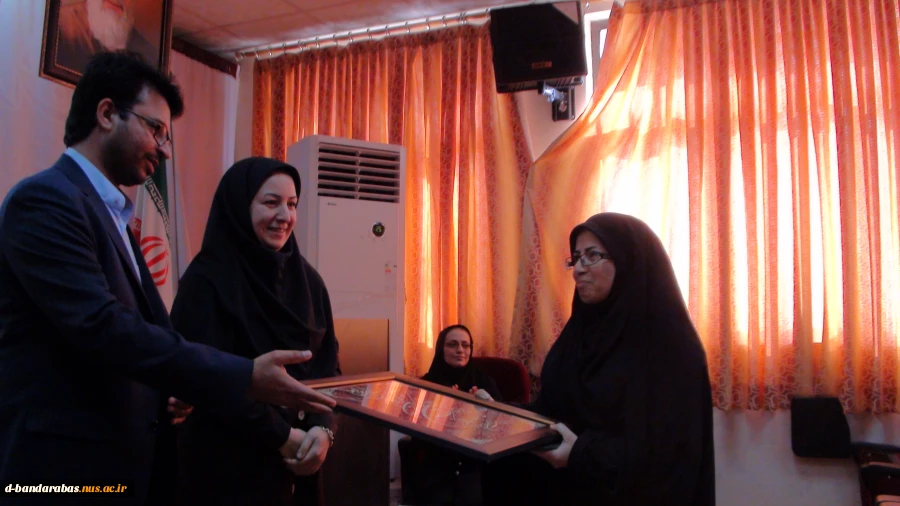 برگزاری مراسم تودیع و معارفه حراست جدید مرکز ( جناب آقای صالح دهقانی)