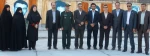 مراسم رونمایی از نقاشی دیواری شهدا و مفاخر استان
