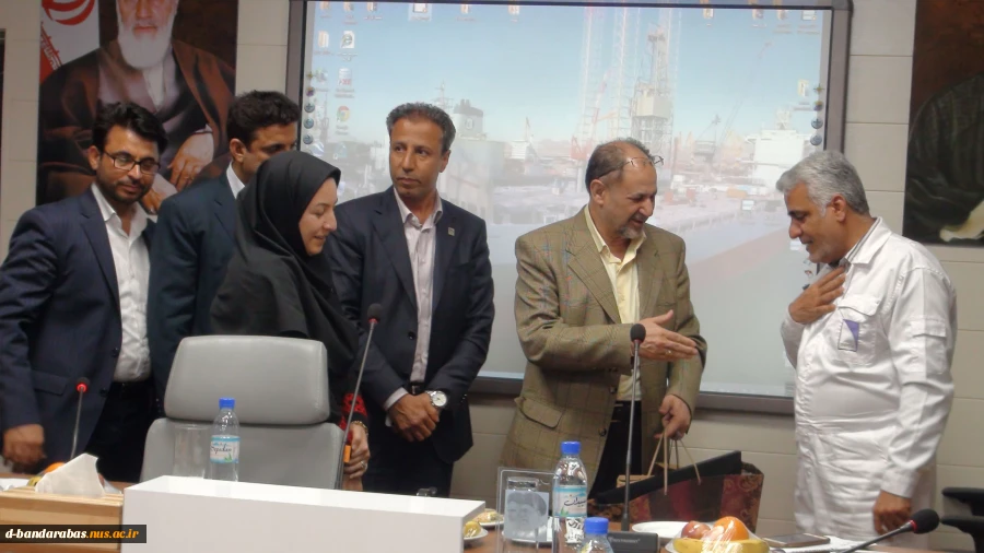 بازدید از کشتی سازی شهرستان بندرعباس (ISOICO ) با هدف ارتباط صنعت با دانشگاه