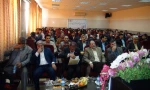سخنرانی  ریاست محترم دانشگاه فنی و حرفه ای جناب آقای  دکتر شفیعی در مراسم جشن دهه ی فجر در سالن سمعی و بصری