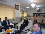 دیدار صمیمانه ریاست محترم دانشگاه فنی و حرفه ای با رییس اداره کار ، بخشدار و معاون  محترم فرماندار  جزیره ی قشم در خصوص زمین آموزشکده دختران و پسران این جزیره
