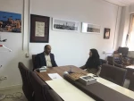 دیدار رییس  دانشکده سرکارخانم آریانا  با مشاور اجرائی معاون فرهنگی وزیر ارشاد