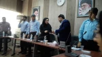 برگزاری مراسم معارفه سرپرست جدید آموزشکده پسران بندرعباس  توسط رییس دانشگاه فنی و حرفه ای استان