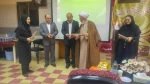 ارائه ی حکم انتصاب ریاست دانشگاه فنی استان به سرکار خانم دکتر  آریانا  توسط جناب آقای دکتر صالحی عمران ریاست محترم دانشگاه فنی و حرفه ای کشور