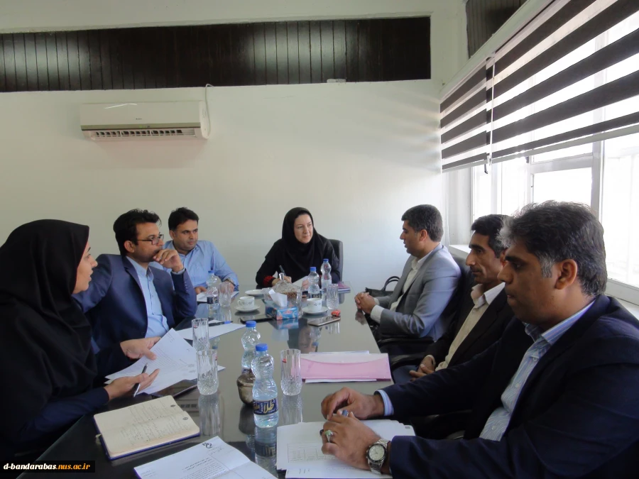 تشکیل جلسه ی شورای اداری  با حضور رییس دانشگاه فنی استان