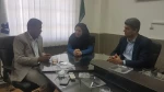 نشست صمیمی ریاست دانشگاه فنی استان با نماینده خیرین در استان هرمزگان