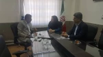 نشست صمیمی ریاست دانشگاه فنی استان با نماینده خیرین در استان هرمزگان