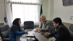 نشست صمیمی ریاست  دانشگاه فنی استان با عضو هیئت رئیسه مجلس و مدیر عامل مخابرات استان