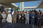 حضور دکتر خسرویان در مراسم باشکوه تشییع پیکر شهدای دانشجوی بسیجی مدافع امنیت دانشگاه فنی و حرفه‌ای 6