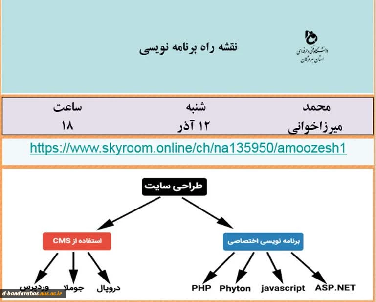 برگزاری وبینارهای تخصصی به مناسبت هفته پژوهش 11