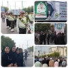پیکر پاک شهید مدافع امنیت «مجتبی شهیدی زاده» بر روی دستان مردم بندرعباس تشییع شد.  2